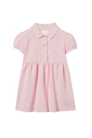 GG cotton baby dress GUCCI KIDS | 852824XJHBA5399